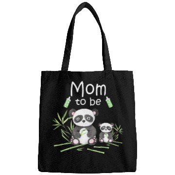 Discover Panda Pet mom to be panda bear cute baby shower Bags