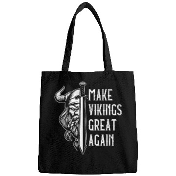 Discover Make Vikings Great Again Valhalla Pagan Norsemen Bags