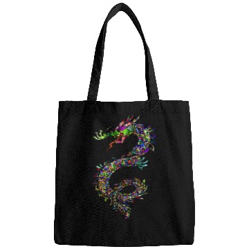 Discover Dragon Pet Chinese New Years Folklore Art Bags