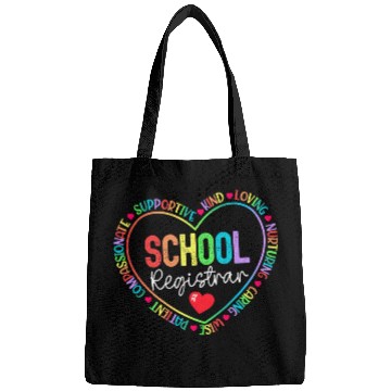 Discover School Registrar School Data Entry Clerk Accountant Team Bags