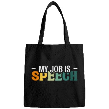 Discover My Job Is Speech Pathology 2 Bags