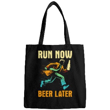 Discover Beer Fun Run Now Beer Later Funny Mud Run Running Beer Drinking Bags
