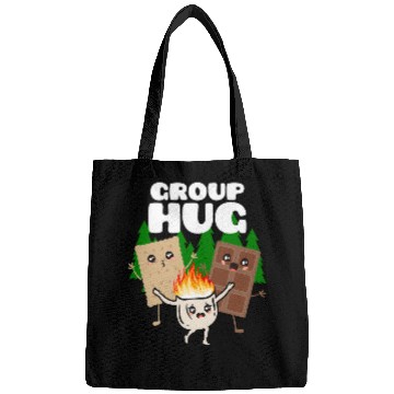 Discover Group Hug Smores Marshmallow Chocolate Funny Camping Gift Bags