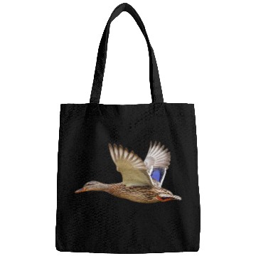 Discover Duck Pet Mallard Duck in Flight Ornithology Bags