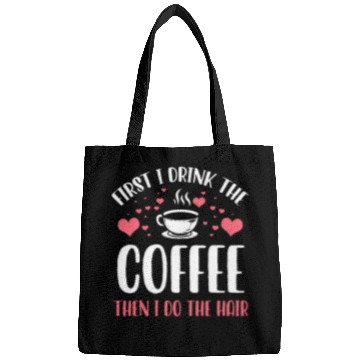 Discover Coffee Fun Hairstylist Hairdresser Hairstyling Salon Bags