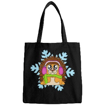Discover Hedgehog Pet Christmas Balls Winter Snowflake Snow Bags