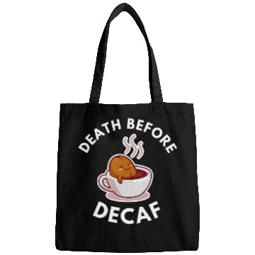 Discover Coffee Fun Death Before Decaf Coffee 8 Bags