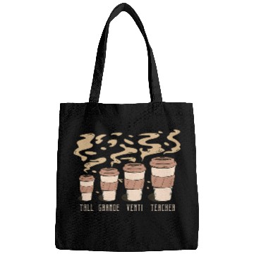Discover Coffee Fun Teacher Tall Grande Venti Teacher Coffee Lover Bags