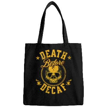 Discover Coffee Fun Death Before Decaf Coffee 2 Bags