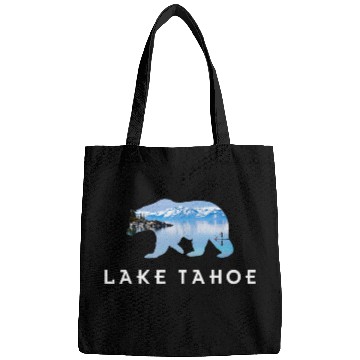 Discover Bear Pet californias Grizzly Bear Lake Tahoe Bags