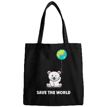 Discover Bear Pet Polar Bear Earth Day Everyday Hour Bags