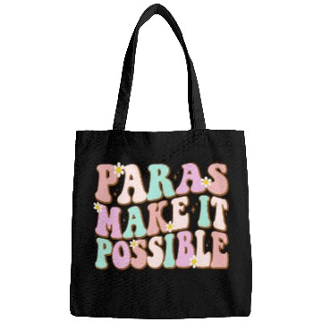 Discover Paras Make It Possible Paraprofessional Teacher Assistant Bags