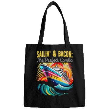 Discover Sailing And Bacon Perfect Combo Cruise Ship Vacation Group 1 Bags
