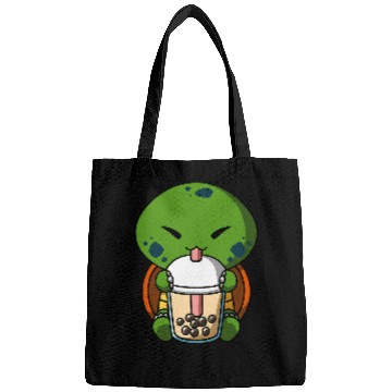 Discover Turtle Pet Kawaii Turtle Boba Milk Tea Bubble Tea Anime Bags