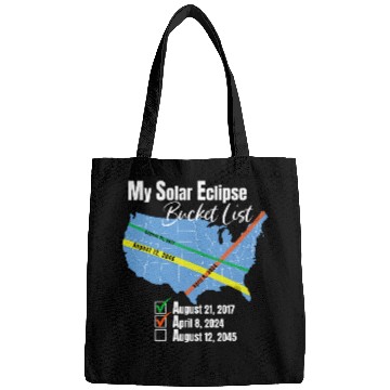 Discover My Solar Eclipse Bucket List Total Eclipse April 2024 Sun Bags