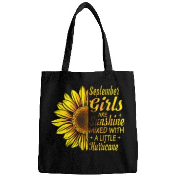 Discover Sunshine mixed with a little Hurricane September born Bags