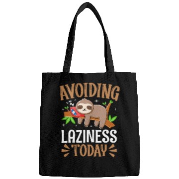 Discover Sloth Pet Avoiding Laziness Beat Sloth Productivity Stay motivated Bags