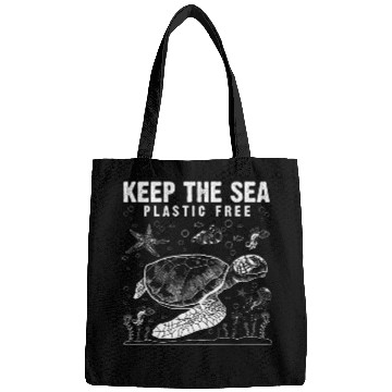 Discover Turtle Pet Keep The Sea Plastic frees Turtle Starfish Shell Awareness Bags