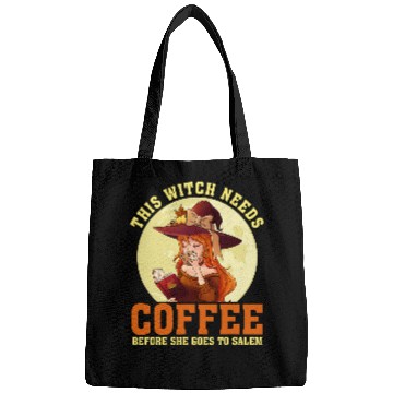 Discover Coffee Fun this witch needs coffee bee she goes to salem halloween 152 Bags