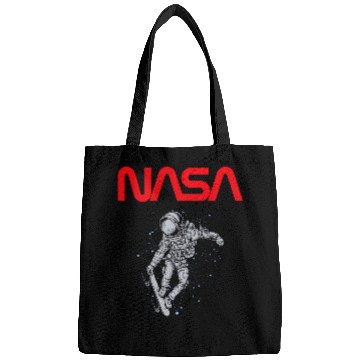 Discover NASA Astronaut Skateboard Worm Logo Bags
