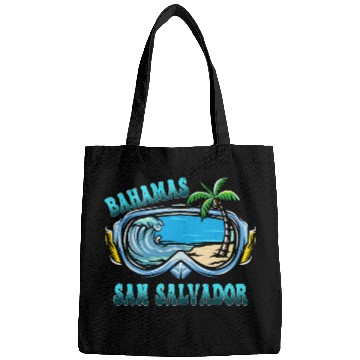 Discover San Salvador Bahamas Vacation Beach Bags