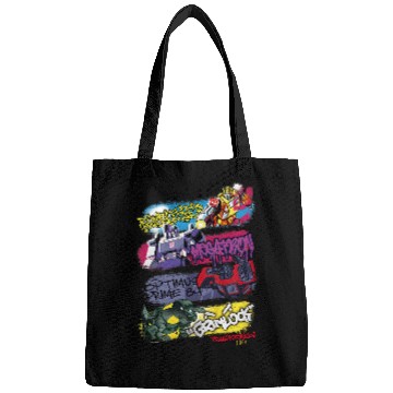Discover Kids Transformers Classic Characters Graffiti Panels Mashup Bags