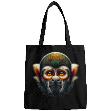 Discover Squirrel Pet Monkey Monkey Portrait Wildlife Exotic Ape 2 Bags