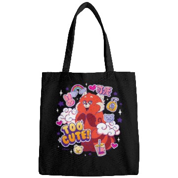 Discover Panda Pet Turning Red Too Cute Red Panda Bags
