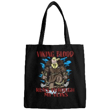 Discover Viking Blood Runs through my Veins Viking Raid 1 Bags
