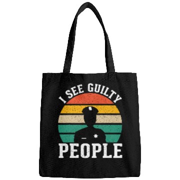 Discover See Guilty People Correctional Officer Bags
