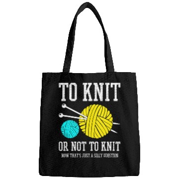Discover Knitting Yarn hilarious Bags