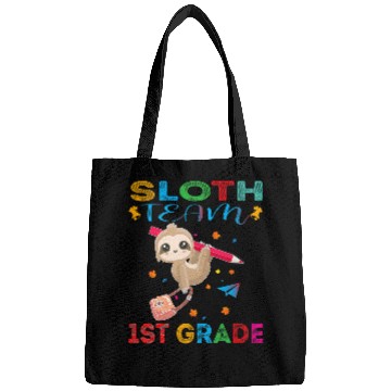Discover Sloth Pet Student Teacher Team 1st Grade Bags