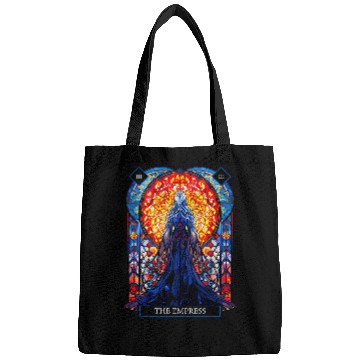 Discover Stained Glass The Empress Tarot Card Psychic Reading Bags