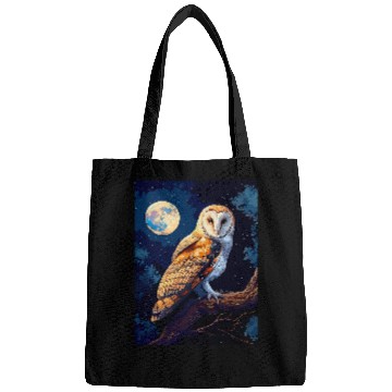 Discover Owl Pet barn owl vintage Bags