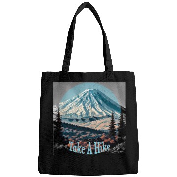 Discover Take a hike mountain trails outdoor adventure fun sun Bags