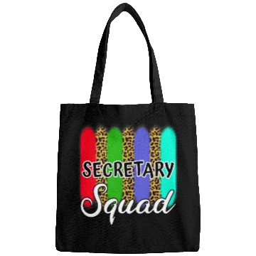Discover Secretary Job School Secretary Squad Leopard Print First Day Of School Bags