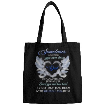 Discover Sometimes I Just Wish You Were Here Bags