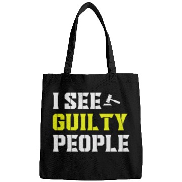 Discover See Guilty People Correctional Officer 1 Bags