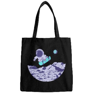 Discover Space Astronaut Fahrt Skateboard Bags