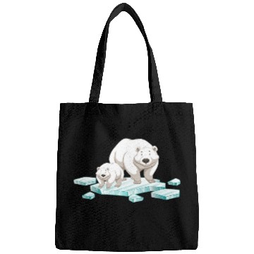 Discover Bear Pet Polar bear north pole polar bear environmental protection 2 Bags