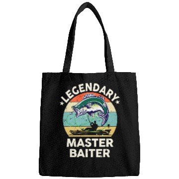 Discover Master Baiter Kayak Fishings Men Dad Grandpa Bass Fish Bags