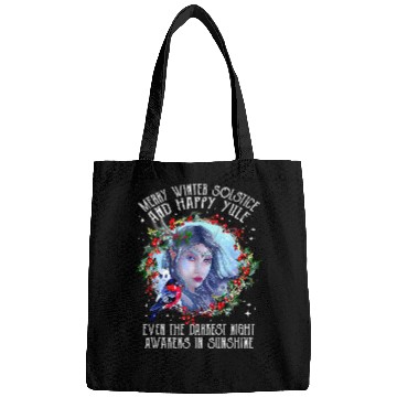 Discover Merry Winter Solstice And Happy Yule Bags
