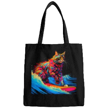 Discover Surfing Maine Coon Cat Surf Bags