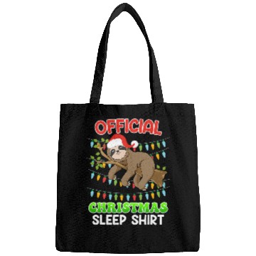 Discover Sloth Pet Official Christmas sleep sloth Christmas Bags