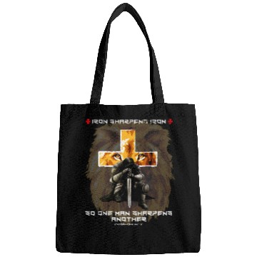Discover Lion Pet Bible Verse Sayings Lion Cross Iron Sharpens Iron Bags