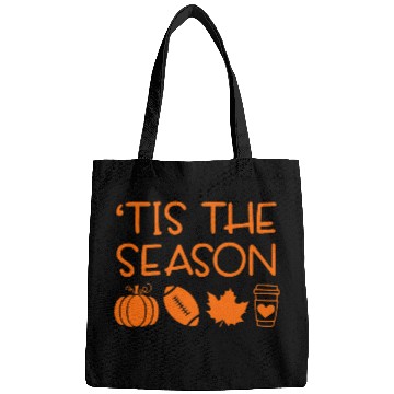 Discover Coffee Fun Tis The Season Fall Coffee Tea Towel Game Day Bags