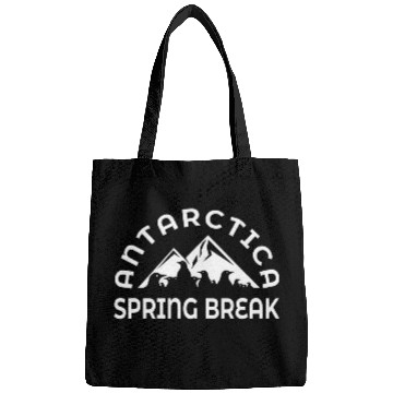 Discover Penguin Pet Antarctica Spring Break Penguin Mountain Scene Bags