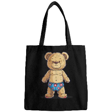 Discover Bear Pet Children Teddy Bear with swimming Trunks Costume Bags
