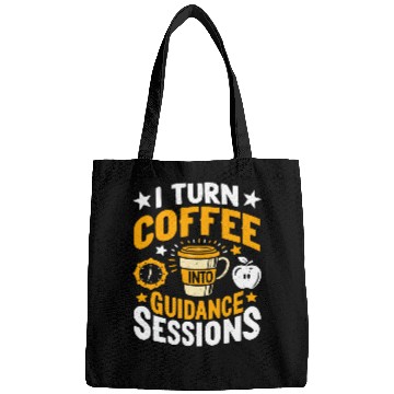 Discover Coffee Fun I Turn Coffee Into Guidance Session School Counselor Bags