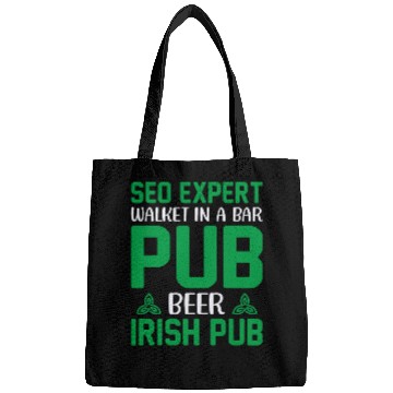 Discover Beer Fun Seo Expert Walket In A Bar Pub Beer Computer Science Coder Bags